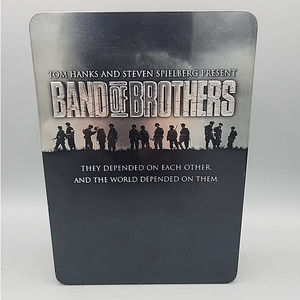 Band of Brothers WW2 DVD 2002 6-Disc Set HBO Complete Series Steelbook Tin Case